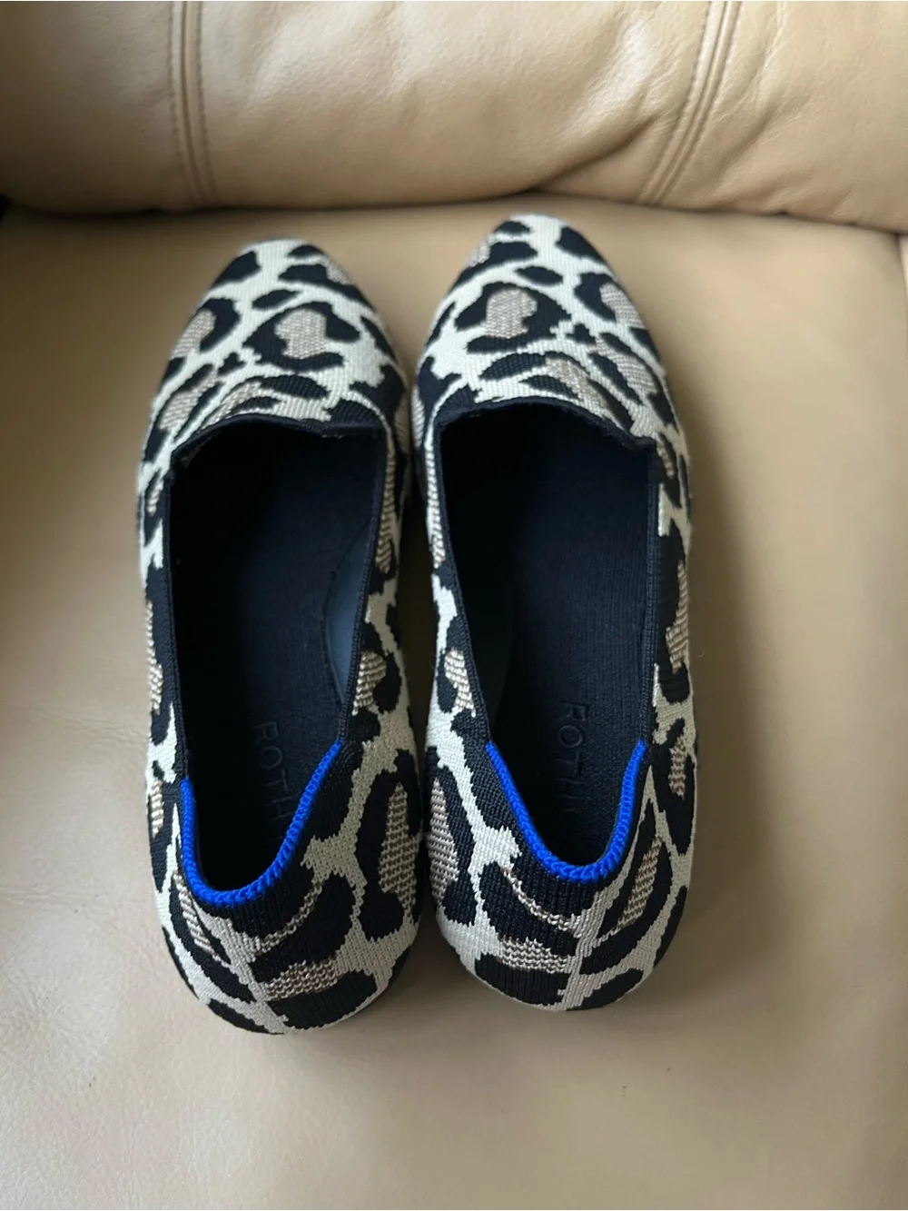 Rothys Leopard Print 9 - Picture 4 of 6